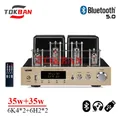 Tokabn PM50 Amplificatore valvolare 35w * 2 Supporta uscita cuffie Amplificatore integrato subwoofer coassiale ottico Bluetooth 5.0