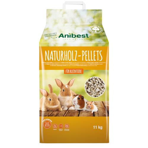 20 l (11 kg) Anibest Naturholz Pellets Kleintier