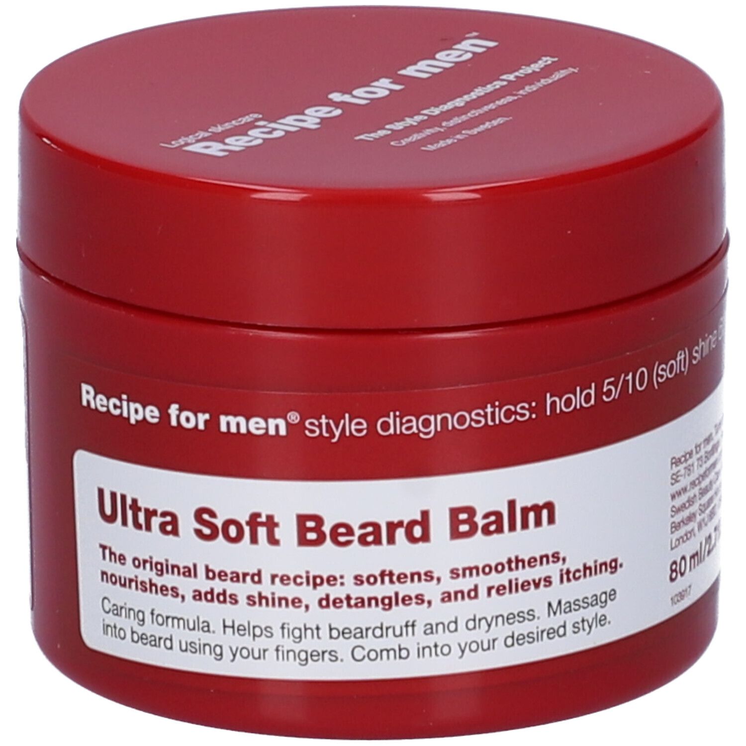 Recipe For Men Ultra Soft Balsamo Barba 80 ml