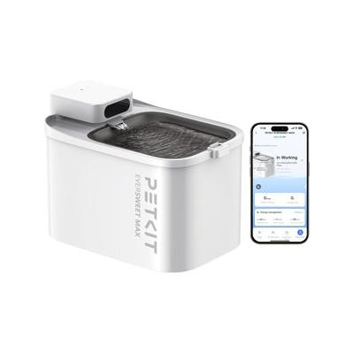 PETKIT Eversweet Max Stainless-Steel Smart Drinking Cat Water Fountain, White