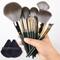 TEMU 16pcs/10pcs Makeup Brush Set With Soft And Fluffy Bristles For Foundation, Blush, Highlighter, Eyeshadow, Eyebrow, Large Powder Brush, Powder Puff, Complete Set Of Makeup Brushes For Beginners