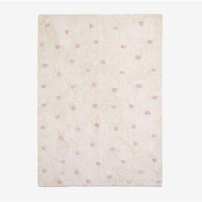 Baumwollteppich (170x120 cm) Jankiel Kids Rosa Magnolie - Sklum Image