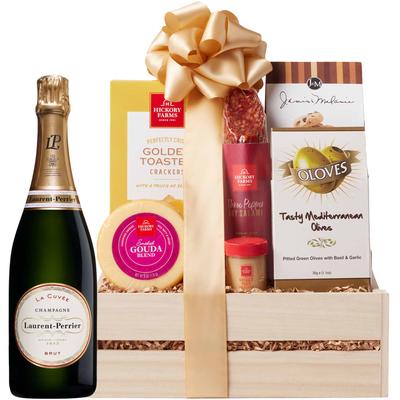 Laurent-Perrier La Cuvee Brut & Perfect Treats Basket