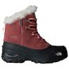 The North Face - Youth's Shellista V Lace WP - Winterschuhe 37 | EU 37 schwarz/rot