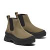 Chelseaboots TIMBERLAND "ROXIE LANEMID CHELSEA BOOT", Damen, Gr. 38,5, grün (olive nubuck), Leder, sportlich, Schuhe, Stiefelette, Winterschuhe, Ankle Boots