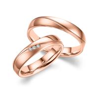 Trauring MARRYA Titan Ringe Trauringe Eheringe Partnerringe Gr. 52, rosa (herren ring, rosé), Fingerringe, Damen, 52, Titan