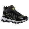 Winterstiefel SKECHERS "RUGGED RANGER-HYDRO SCOUT", Kinder, Gr. 34, bunt (schwarz, olivgrün), Lederimitat, Textil, sportlich, Schuhe, Trekkingschuh, Outdoorschuh, Schnürboots mit Fleece Futter