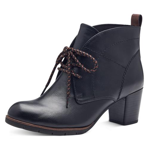 Schnürstiefelette MARCO TOZZI Gr. 40, schwarz (schwarz, kombiniert) Damen Schuhe im klassischen Look Bestseller