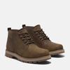 Schnürboots TIMBERLAND "BRITTON ROAD MID LACE UP WATERPROOF CHUKKA BOOT", Herren, Gr. 44,5, braun (rust full grain), Leder, Synthetik, sportlich, Schuhe, Winterstiefel, Schnürstiefel, Winterschuhe, wasserdicht