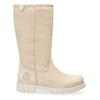 Winterstiefel PANAMA JACK "Bambina", Damen, Gr. 40, Normalschaft, beige, Nubukleder, unifarben, klassisch, Schuhe, Winterboots, Schlupfstiefel, Warmfutter, mit Profilsohle