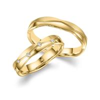 Trauring MARRYA Titan Ringe Trauringe Eheringe Partnerringe Gr. 56, gold (damen ring, gold), Fingerringe, Damen, 56, Titan