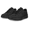 Sneaker ECCO "ByWay 2.0", Herren, Gr. 44, schwarz, Nubukleder, sportlich, Schuhe, Outdoorschuh, Freizeitschuh, Halbschuh mit gepolstertem Schaftrand