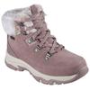Winterboots SKECHERS "TREGO-", Damen, Gr. 38, lila (mauve), Veloursleder, casual, Schuhe, Chunky Boots, Freizeitschuh, Winterstiefel mit Plateausohle