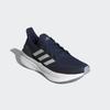 Laufschuh ADIDAS PERFORMANCE "ULTRABOOST 5", Gr. 42, blau (dunkelblau, zero metallic, legend ink), Textil, Synthetik, sportlich, Schuhe