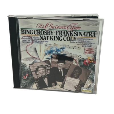 Columbia Media | Frank Sinatra Cd Music Disc Vtg Christmas Time Bing Crosby Nat King Cole Holiday | Color: Cream/White | Size: Os
