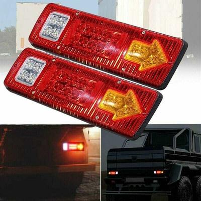 Stück 12 v LKW-Anhänger-Rücklicht, 19 LEDs, wasserdicht, Rückfahrlicht, Blinker, Rücklicht, Image