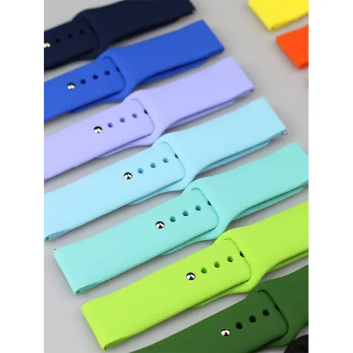 Bracelet en silicone classique pour montre Samsung Galaxy, bracelet, Huawei Watch, 6, 5, Pro, 4, 4, 4, 2, 2, 2, 3, 3, Pro, 41mm, 46mm, 18mm, 20mm, 22mm