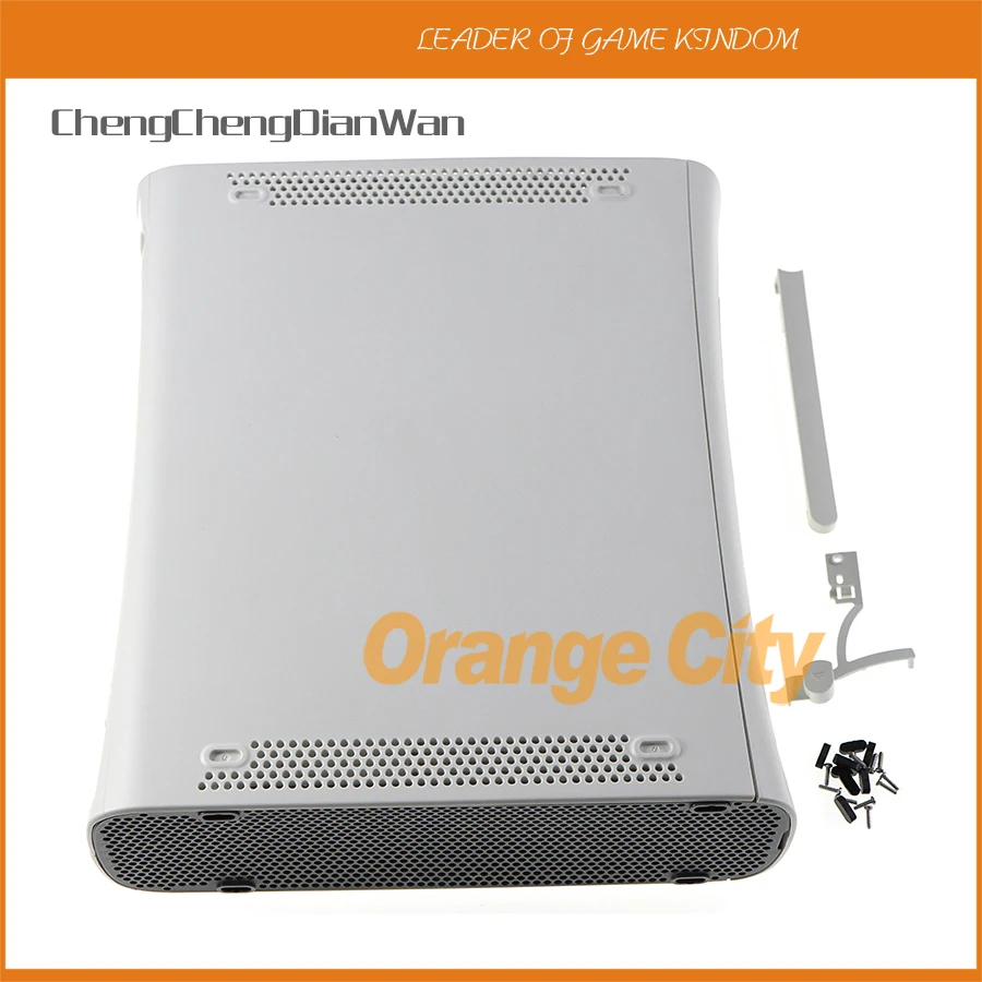 1Set Full Housing Shell Case with buttons for XBOX 360 fat game console protective case housing case cover for xbox 360 phat