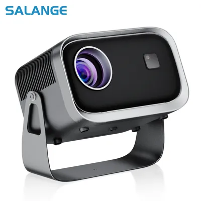 Salange Mini-Projektor P28B Heimkino Android 11, BT5.2, WIFI, freier Stil, Platzierungsprojektion, unterstützt Smartphone, gleicher Bildschirm