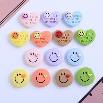 Niedliche lächelnde Gesicht Kühlschrank Magnete Kinder Geschenke Wohnkultur kawaii Message Board magnetische Aufkleber Weihnachts geschenke für Kinder Image