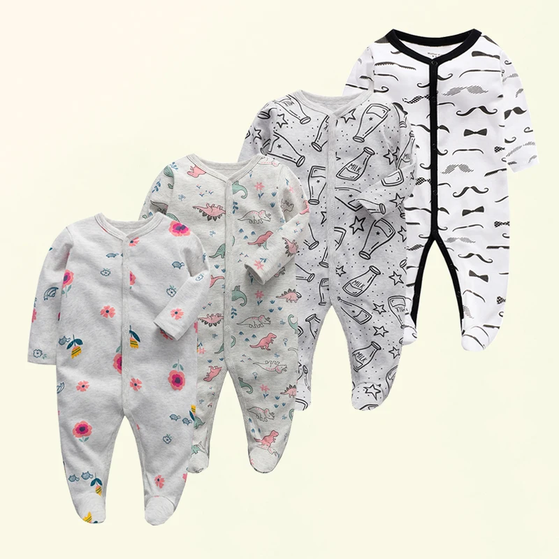Herbst Baumwolle Neugeborene Stram pler Baby Mädchen Kleidung Junge Neugeborenes Kostüm 0 12 Monate Artikel Overall für Kinder Bodys für Neugeborene Image