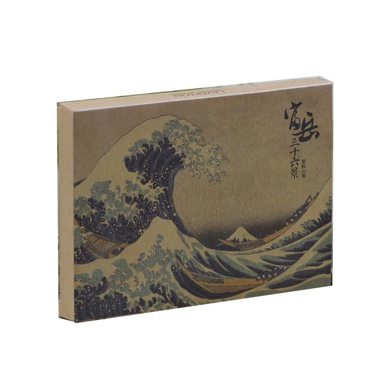 36 Blatt ukiyo-e schwimmende Welt Postkarten Kraft papier Kunst Malerei Grußkarten Weihnachten Geburtstag Geschenk Nachricht Postkarte Image