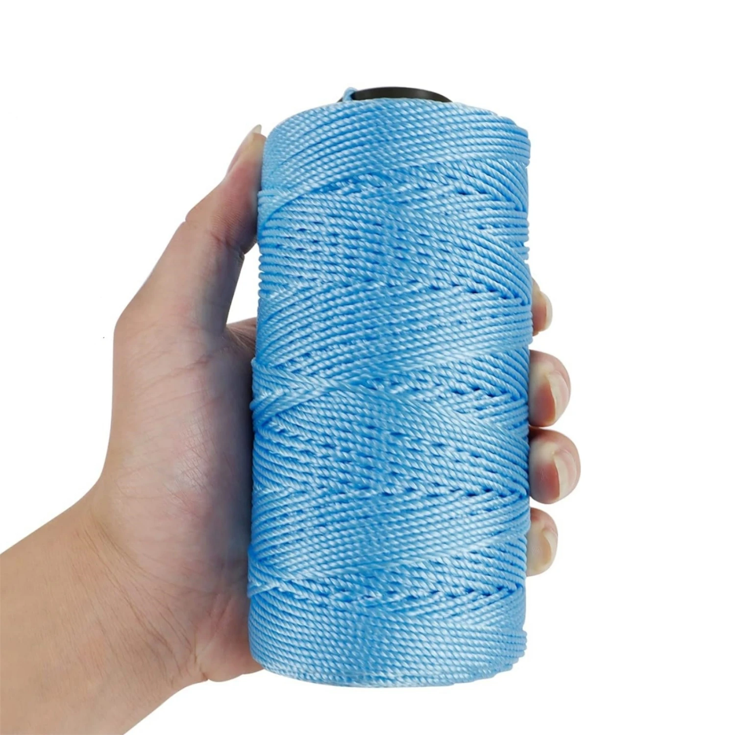 Farbiges Häk elgarn DIY Bastel faden Eis Seide Kunst garn Schnur 1,5mm 200m Polypropylen Garn hand gestrickte Hut Schuhe Häkel korb Image