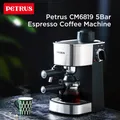 Macchina da caffè Petrus Macchina per caffè espresso con sistema di latte fantasia Macchina per bolle di latte (220 V)