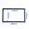 2Din Stereo Audio Dash Lünette Panel Montage Rahmen für Autoradio DVD Player PPP 157803 PPP 157803 Innenrahmen