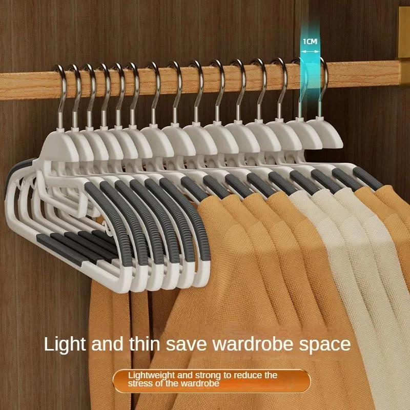 Kleiderbügel mit rutsch festem Design Haushalts bügel 360 ° Dreh haken platzsparender Organizer für Schlafsaal Schlafzimmer Schrank Hemden Hosen