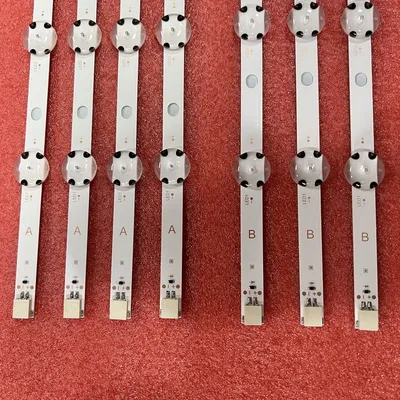 Kit LED strip(7)For 17DLB55NER1-A B TV LT-55C870 55HFL2879T/12 LUX0155005 TV 55V6763DA 55VL5A63DB LT-55VU73M 55U6863DB