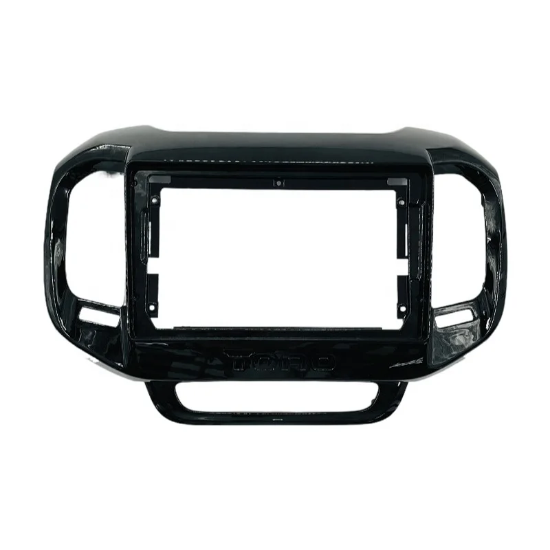 2 Din 9 Zoll Autoradio Installation DVD GPS MP5 ABS PC Kunststoff Blende Flugzeugrahmen für FIAT Toro 2017+ Dash Kit Image