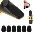 Toppe per bocchino per sax in silicone, cuscini per bocchino per alto, tenore, sassofono, clarinetto, fiato, 0,5 mm, 0,8 mm, 8 pezzi