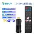 BOXPUT iATV R3 Smart TV Stick RK3528 Chip USB Android 13 2.4 g5g Dual WiFi BT Media Player 8K TV Fire Stick Android Voice Remote