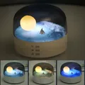 Mini altoparlante Bluetooth portatile Luce ambientale Suono di alta qualità Carillon Bluetooth con regolazione della luce soffusa Riproduzione musicale wireless