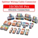 Morsettiera per connettore cavo elettrico push-in da 1 ingresso a uscita multipla Connettori per cavi di cablaggio rapido universali per la connessione del cavo