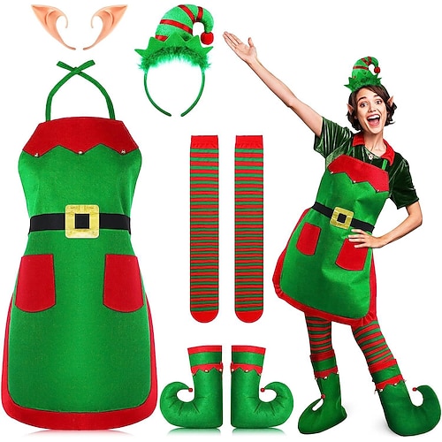 Accessoires de cosplay Elfe pour Femmes Adulte Noël Carnaval Nouvel An la veille de Noël Soirée Fête