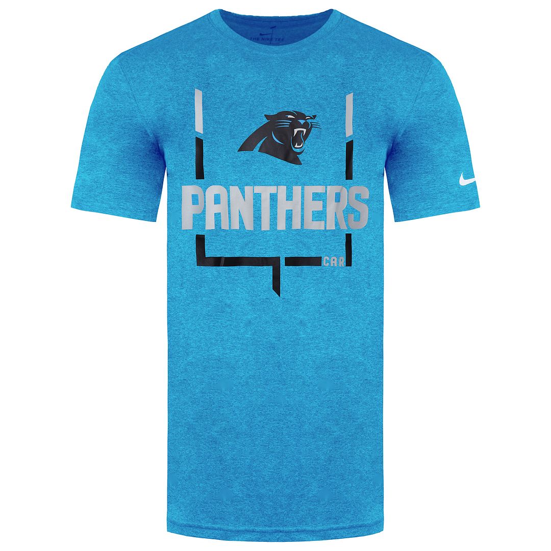 Nike NFL Carolina Panthers Legend Goal Post Herren-T-Shirt, Blau Image