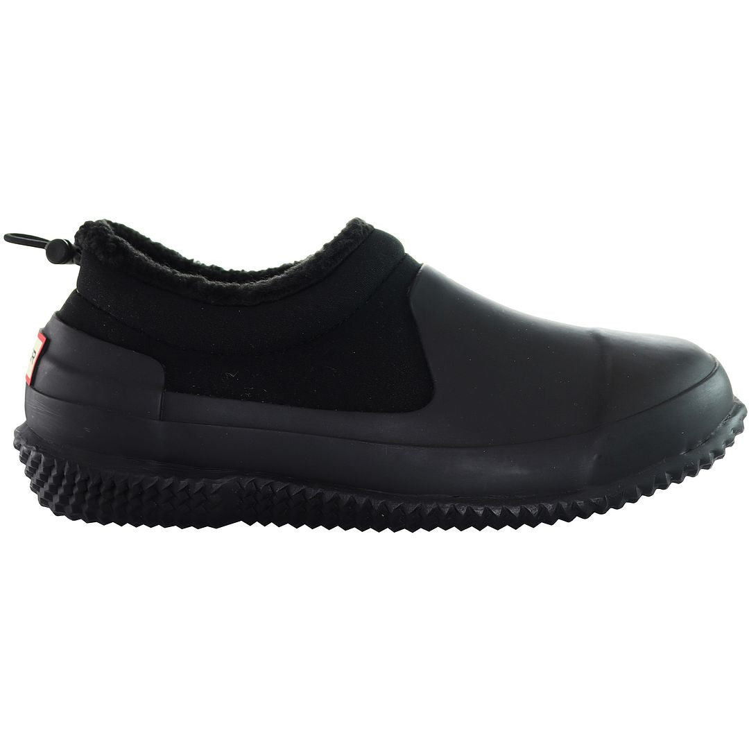 Hunter Insulated Shearling Damen Schwarze Schuhe