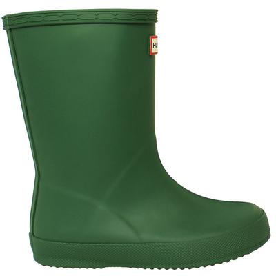 Hunter Original First Kids Grüne Gummistiefel