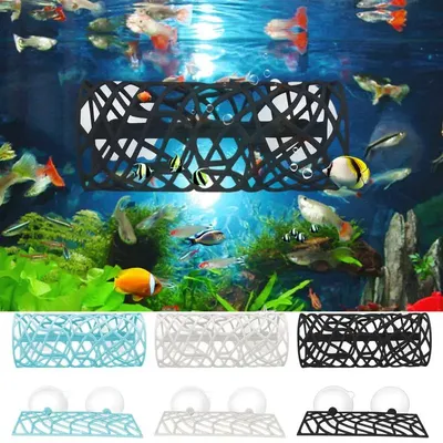 Betta Hammock for Aquarium Suction Cup Hollow Shelter Decorative Space Saving Betta Fish Tank