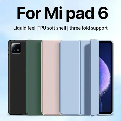 For Mi Pad 5/6 Tablet Case Accessories Support Magnetic Auto Wake Up For Xiaomi 11 Inch Mi Pad Pro