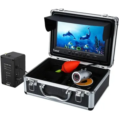 Underwater Fishing Camera Portable Video Fish Finder 1000TVL Waterproof Camera Underwater DVR Video