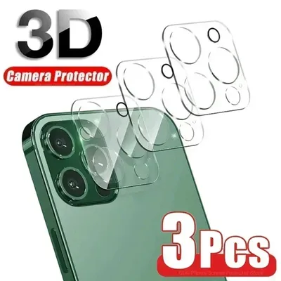 3D HD Back Camera Glass Protectors for iPhone 13 11 12 Pro Max 13Mini Lens Protective Glass Film on