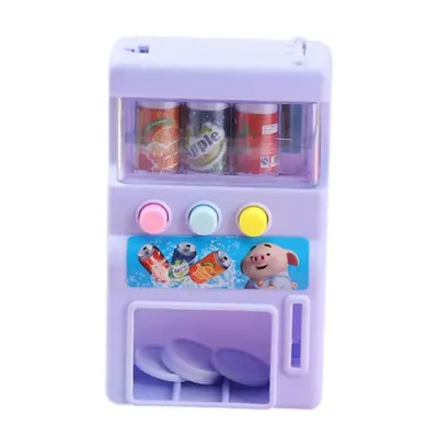 Children's Coin-Operated Beverage Vending Toy Vending Machine Toys Cute And Interesting Self-Service