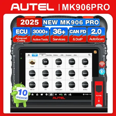 Autel MaxiCOM MK906Pro Diagnostic Scanner ECU Coding Diagnostic Tools Bi-Directional Control Upgrade of AUTEL MS906BT MS906 Pro