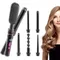 Professional Hair Curling Iron Hair Straightener And Curler Twist Straightening Curling Iron Wave