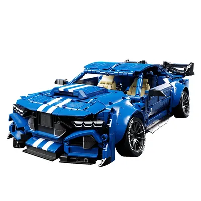 Race Cars Building Blocks Kit 1409 Pieces, 1:14 MOC Adult Challenge Big Sports Car Construction