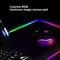 350*250*4mm 1 Pcs Colorful RGB Luminous Symphony Mouse Pad Gaming Mouse Pad RGB Colorful Gaming