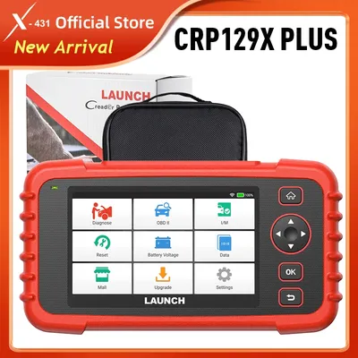 NEW X-431 Launch CRP129X PLUS OBD2 Scanner Car Code Reader Automotive Diagnostic Tool Auto Scan